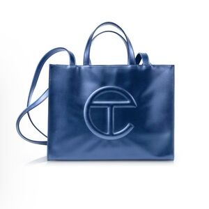 Telfar Blue Tote Bag, Excellent Condition.